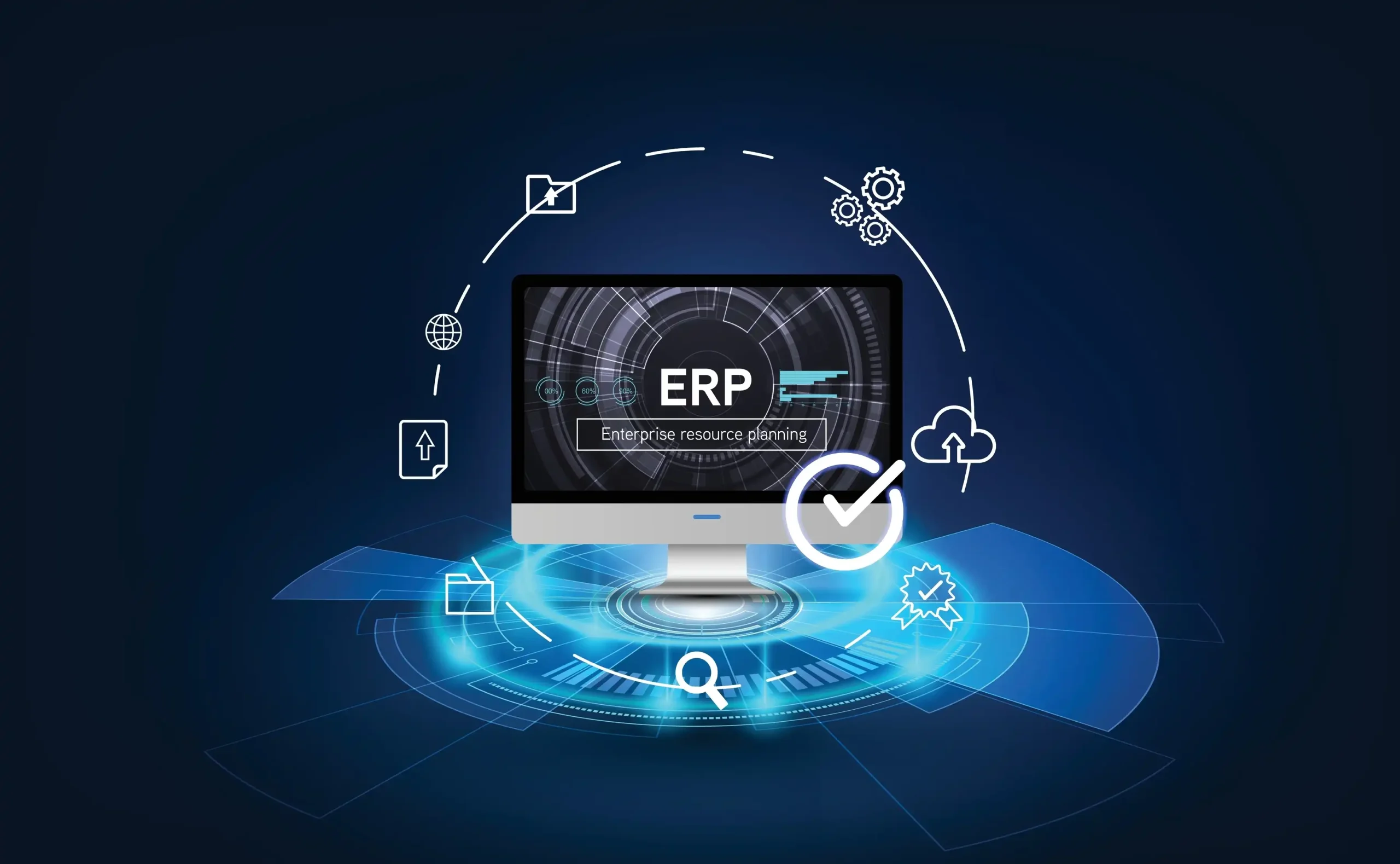 efine enterprise resource planning system