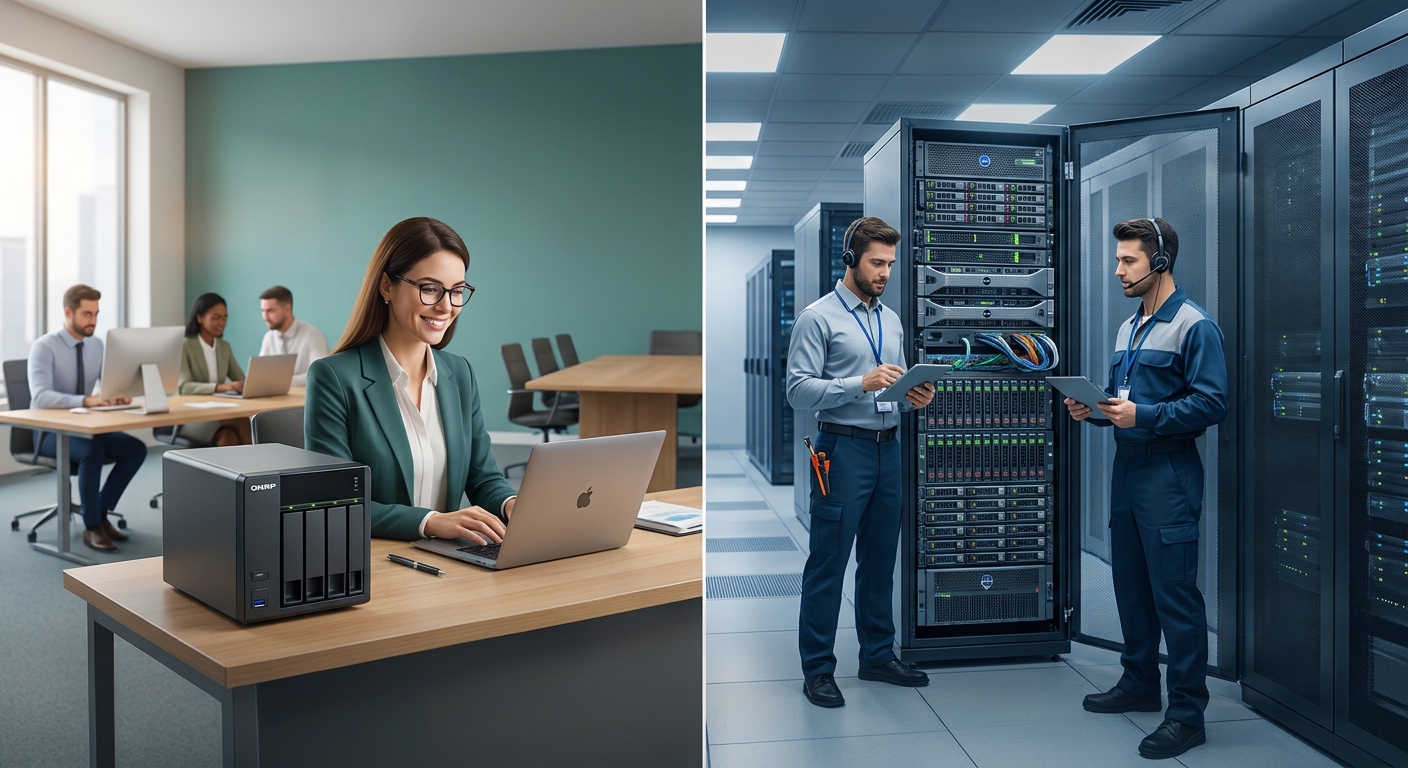 NAS vs Server