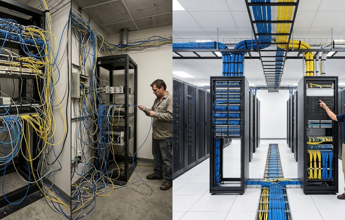 Structured Cabling vs. Conventional Wiring