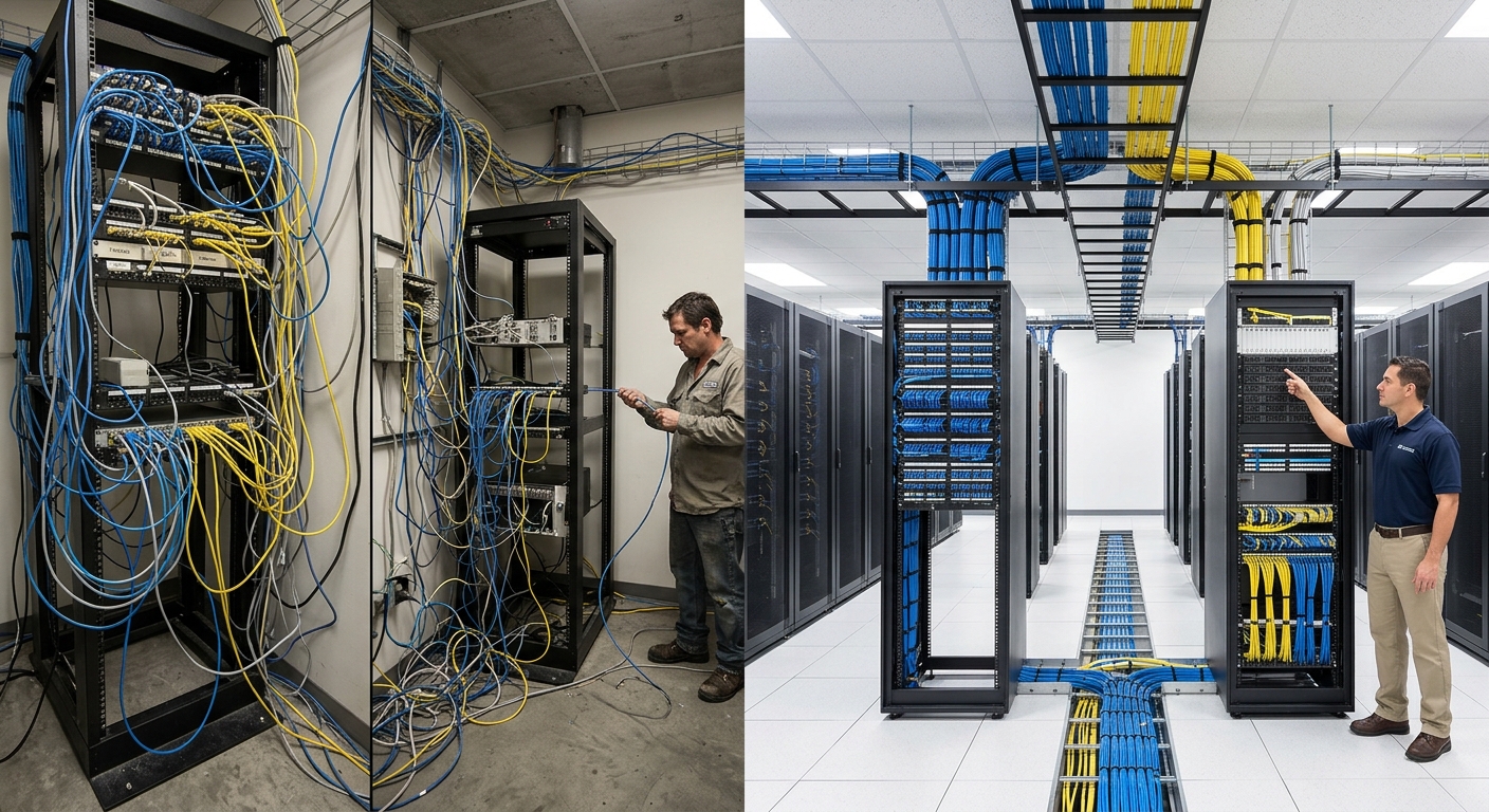 Structured Cabling vs. Conventional Wiring